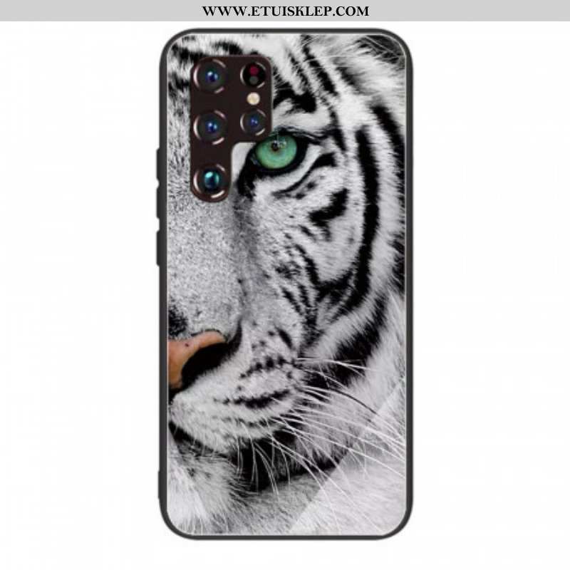 Futerały do Samsung Galaxy S22 Ultra 5G Tygrysie Szkło Hartowane